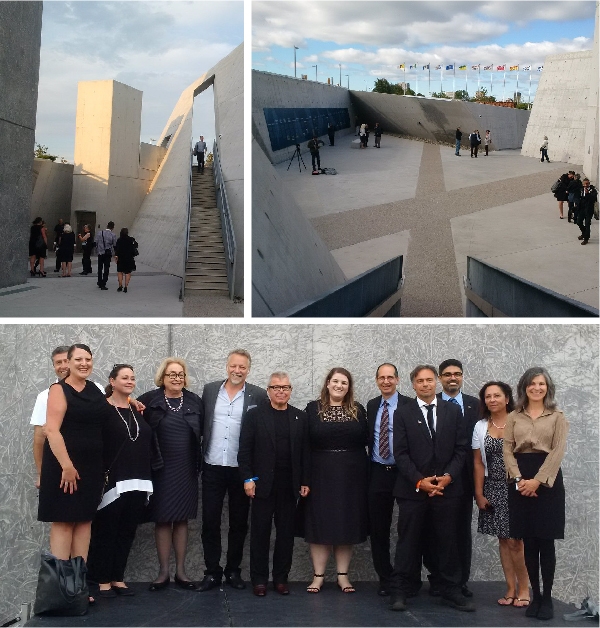 Inauguration of the National Holocaust Monument